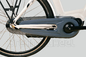 Άσπρο ηλεκτρικό αστικό ποδήλατο 36V 250W, μέση μηχανή πόλης ποδηλάτων 700C ηλεκτρική προμηθευτής