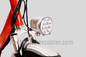 Κόκκινο ελαφρύ ηλεκτρικό διπλώνοντας ποδήλατο 20 πολιτών φρένο ίντσας 36V 250W Β προμηθευτής